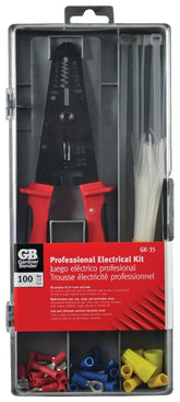GB GK-35 Terminal and Crimping Tool Kit, 22 to 18 AWG Wire